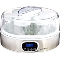 Amazon Basics - Yogurtera con temporizador y 7 tarros